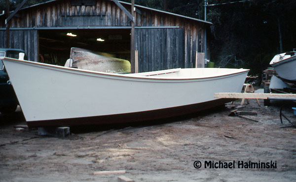 This shad boat belonged to another Hatteras fisherman, Mark McCracken 